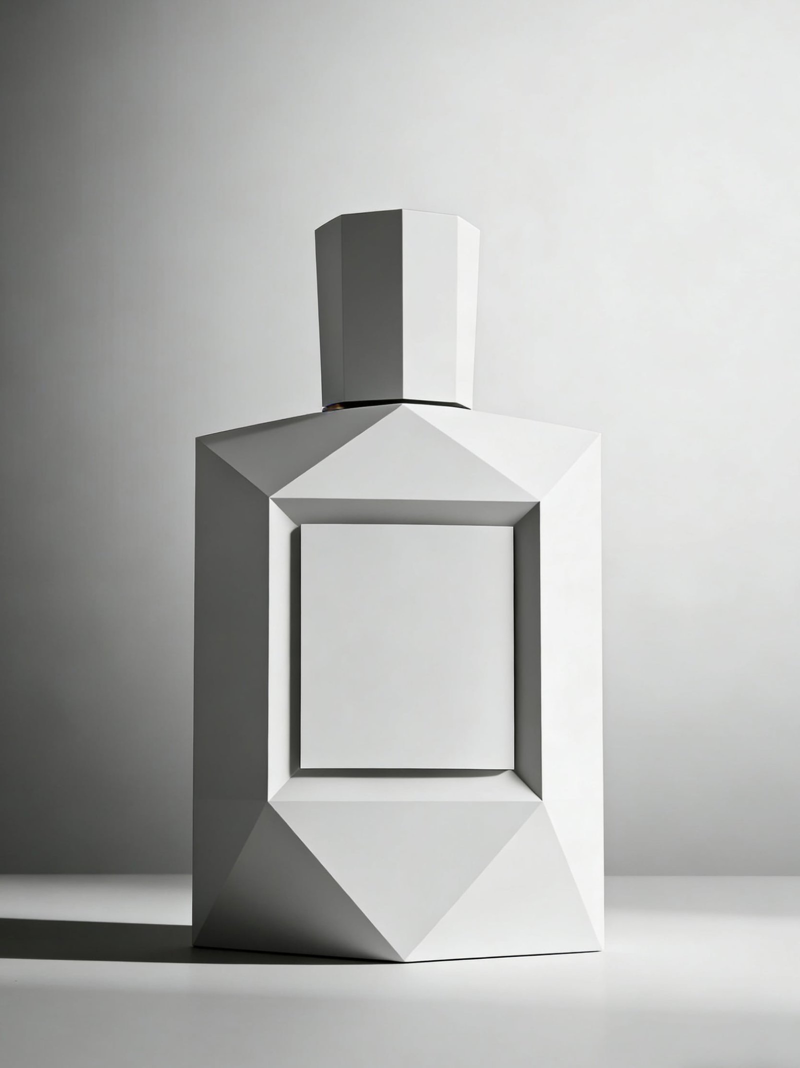 Custom glass perfume bottle 3D CAD design and 2D technical drawing service for OEM fragrance packaging -- luxury bottle manufacturer