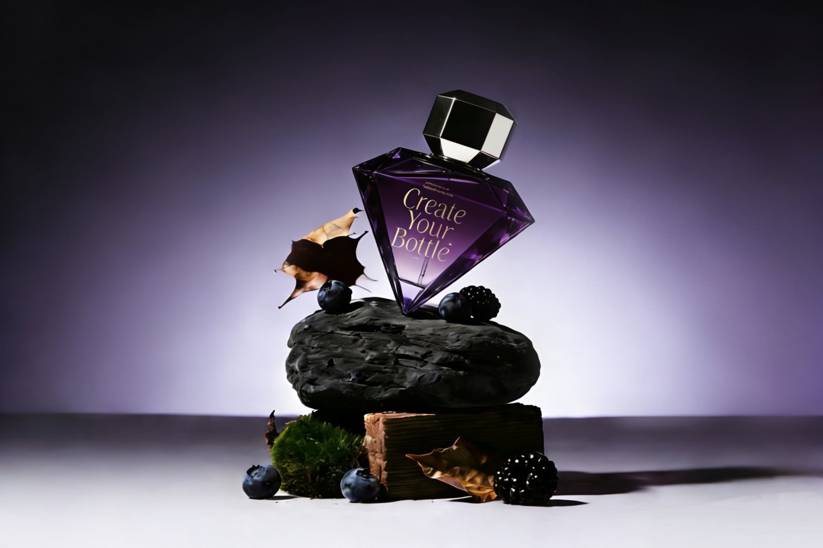 Luxury perfume bottles