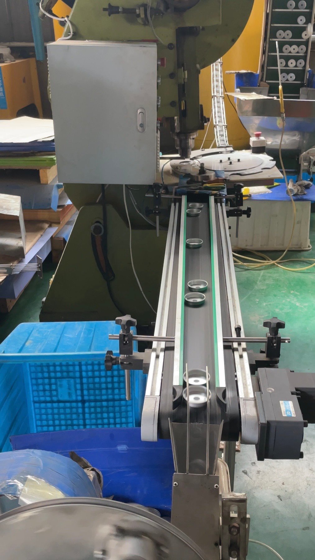 candle jar metal lid wholesale -- electroplating line applying gold and silver finish