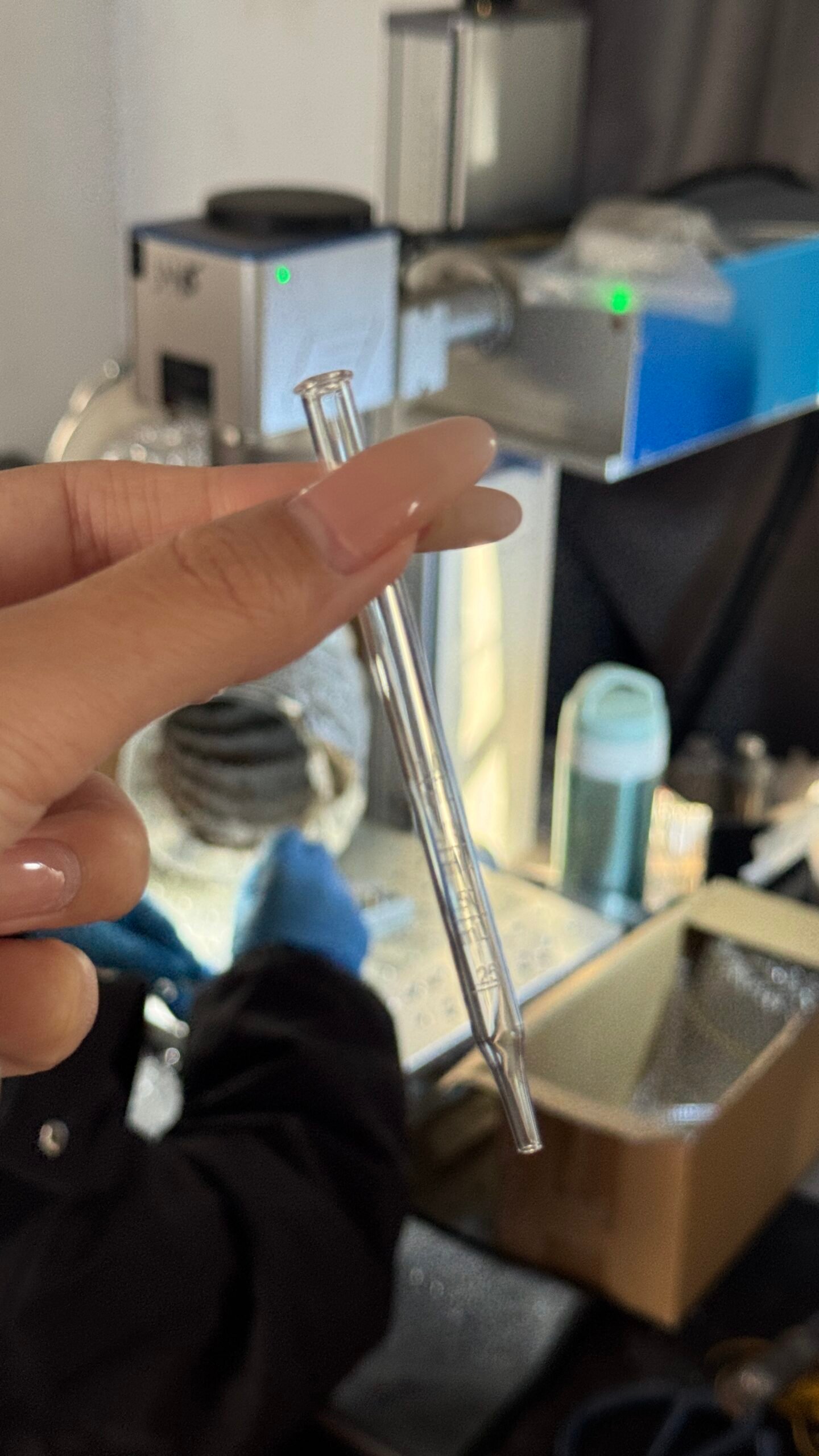 Glass and stainless steel dropper pipettes and roller ball assemblies for essential oil and roll-on fragrance bottles