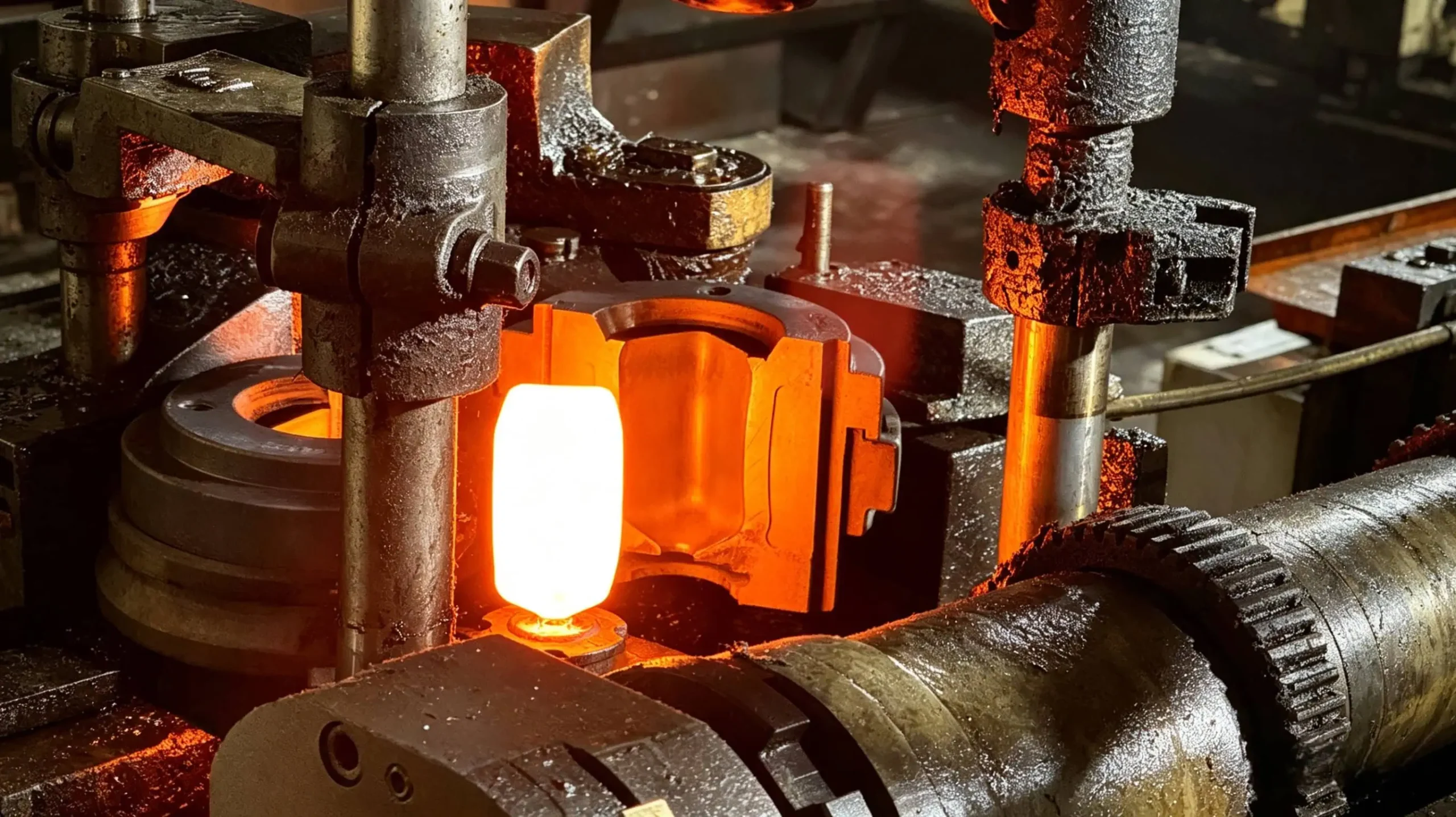 Glass bottle factory production overview