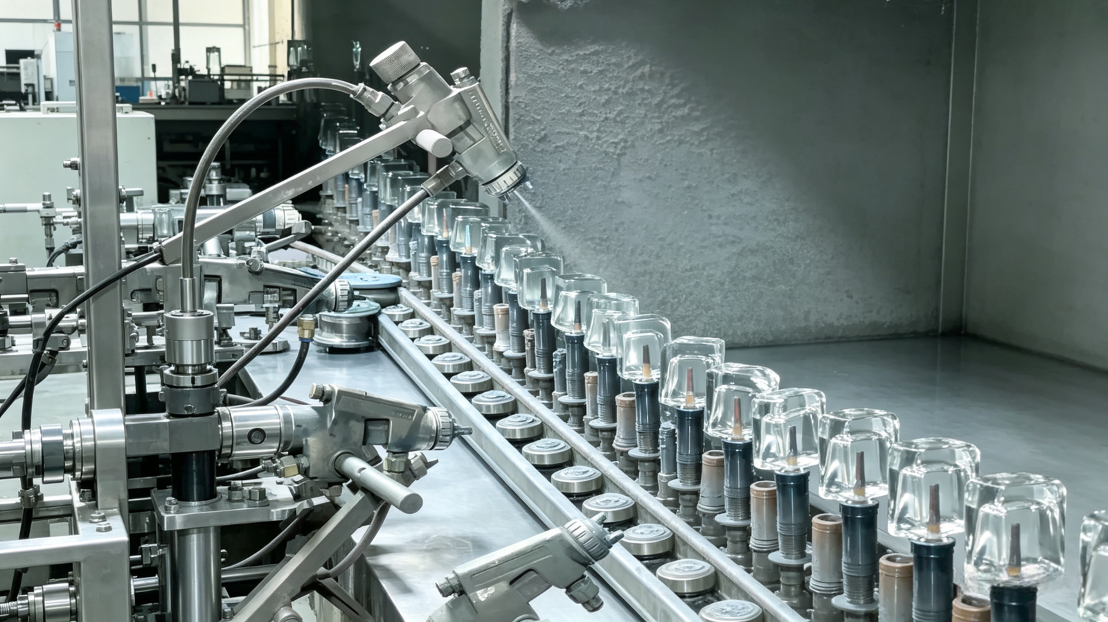 Surface Treatment -- spray coating line