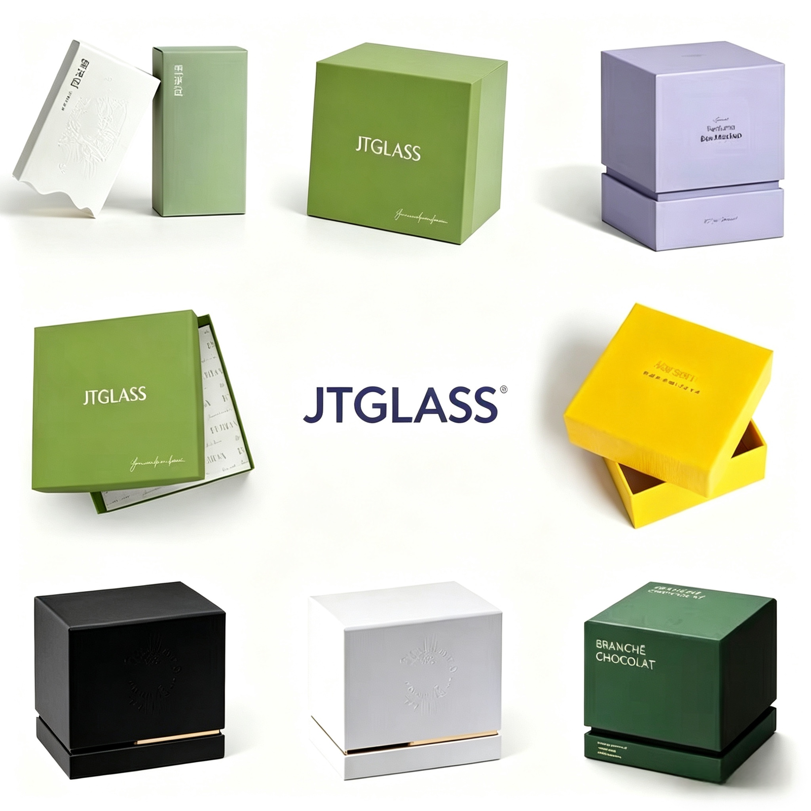 Eco-friendly kraft paper packaging boxes for sustainable glass bottle brands