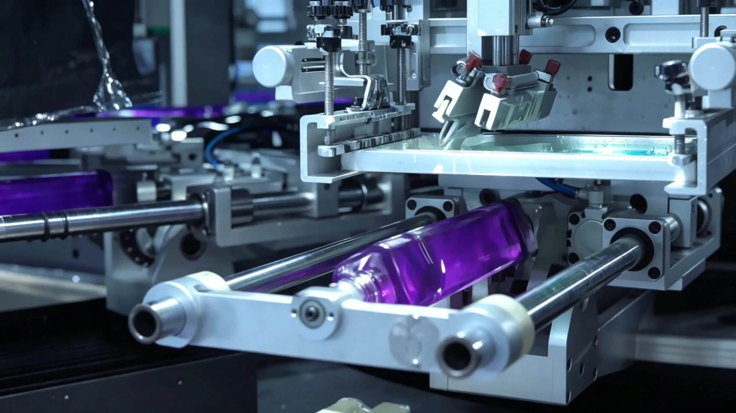 Auto Silk-Screen Printing -- automated printing line
