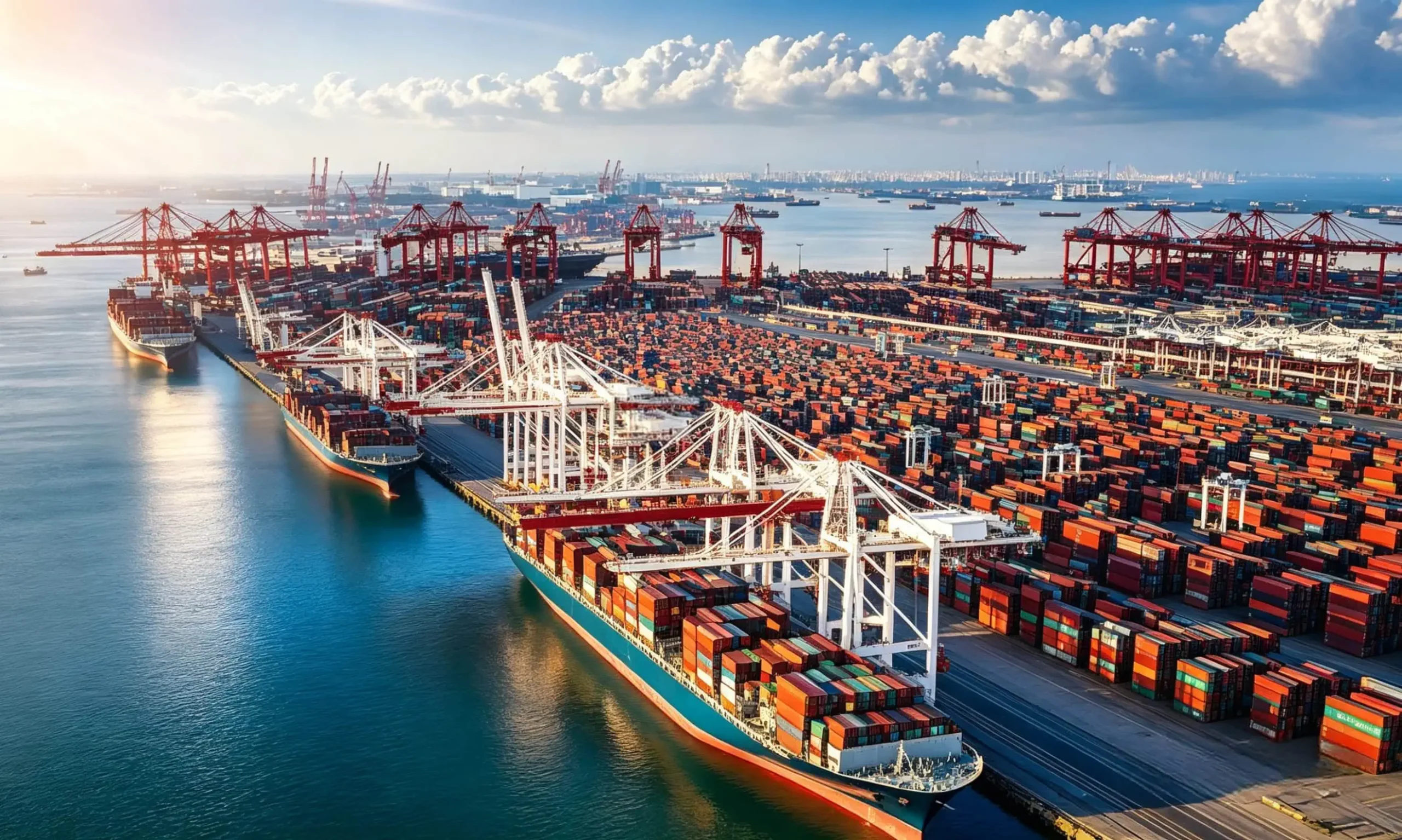 LCL sea freight consolidation of diffuser bottles to UAE