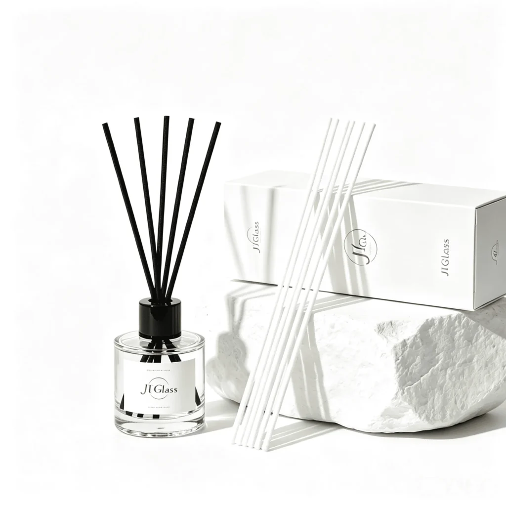 Luxury Glass Reed Diffuser Bottle for Home Fragrance