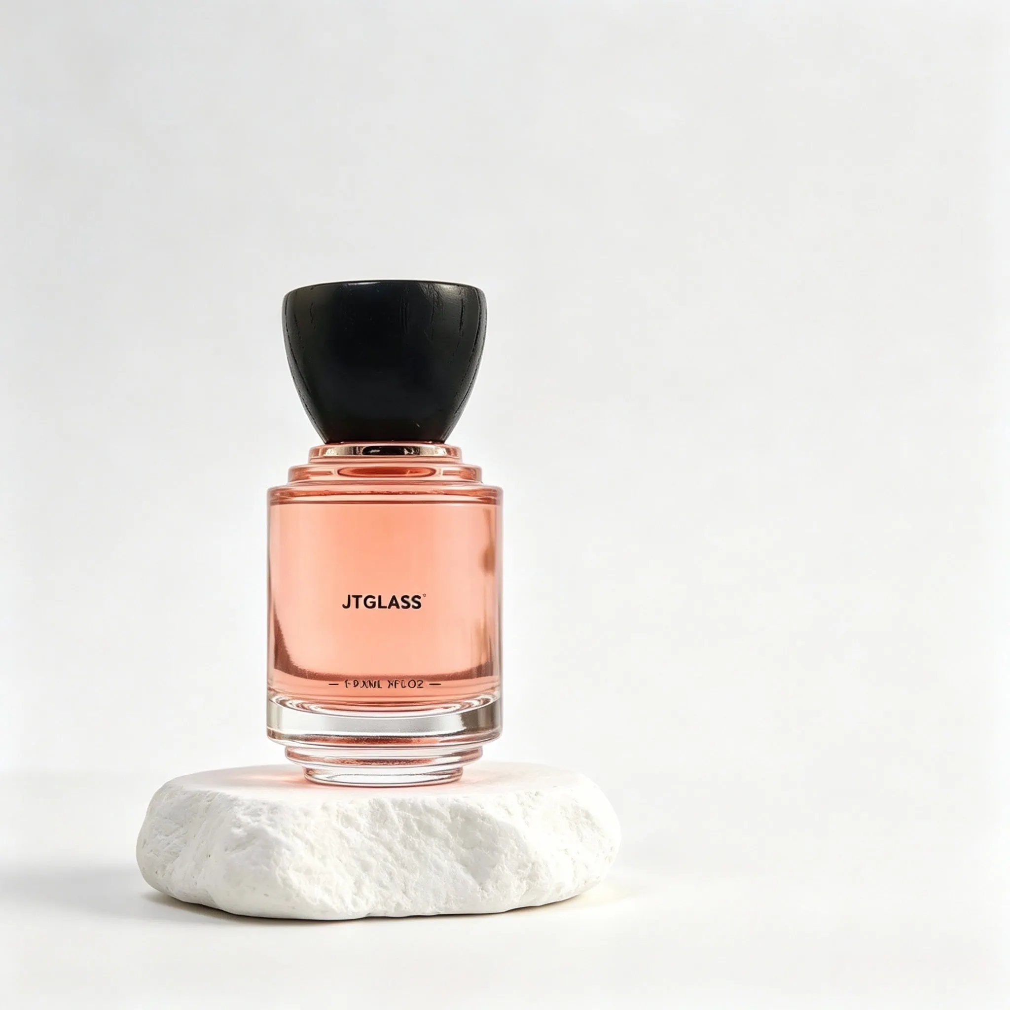 Silk screen printing on perfume bottle