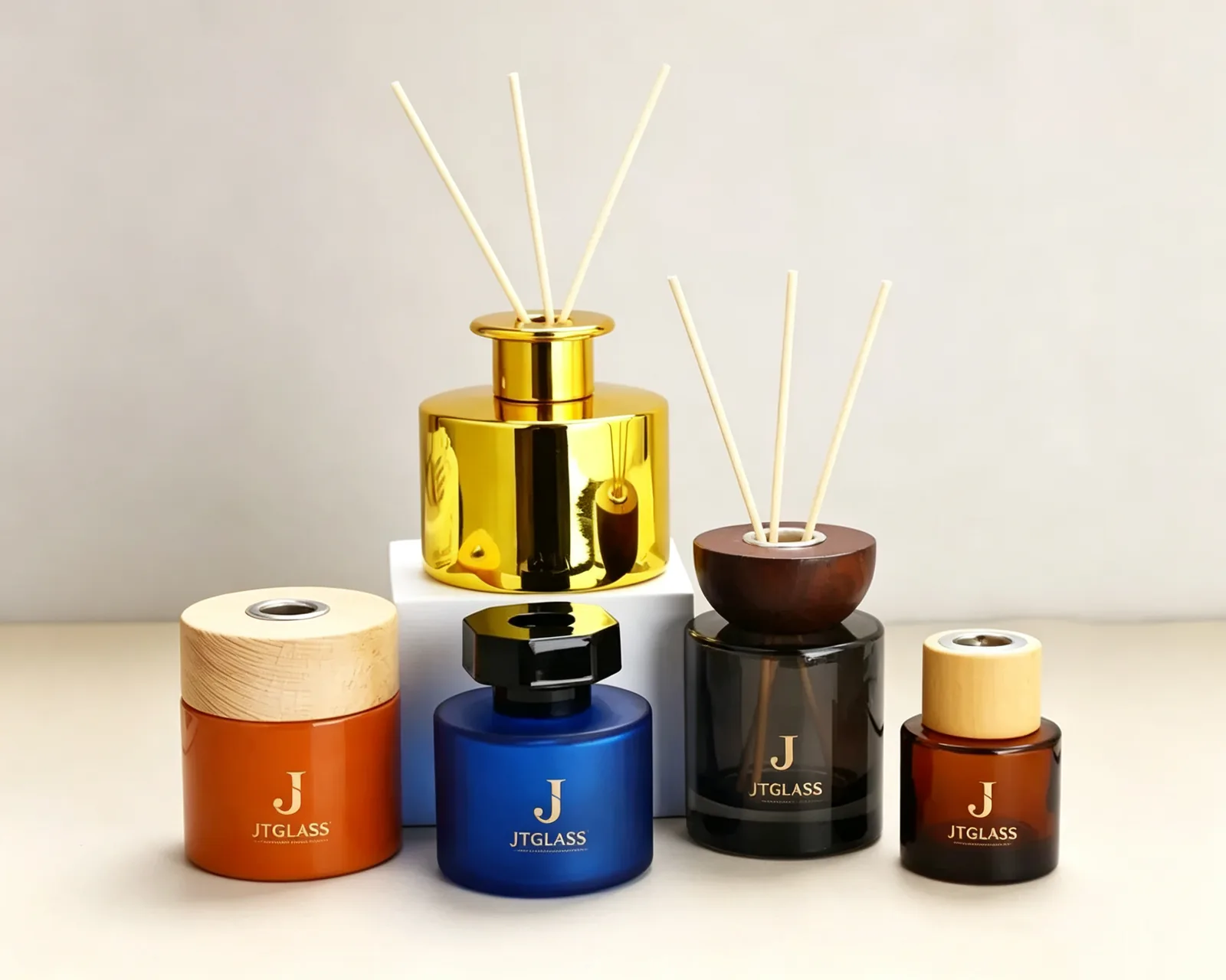 Custom reed diffuser bottles wholesale
