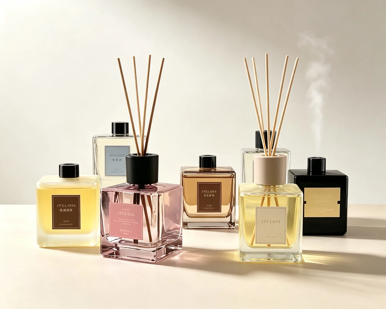 Glass reed diffuser bottle manufacturer